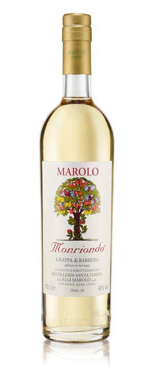 Grappa di Barbera Monriondo - Classica Marolo - Rosato Vini